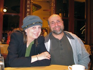 <i>Joy and Domingo in January 2009: not so crazy, after all these years.</i>