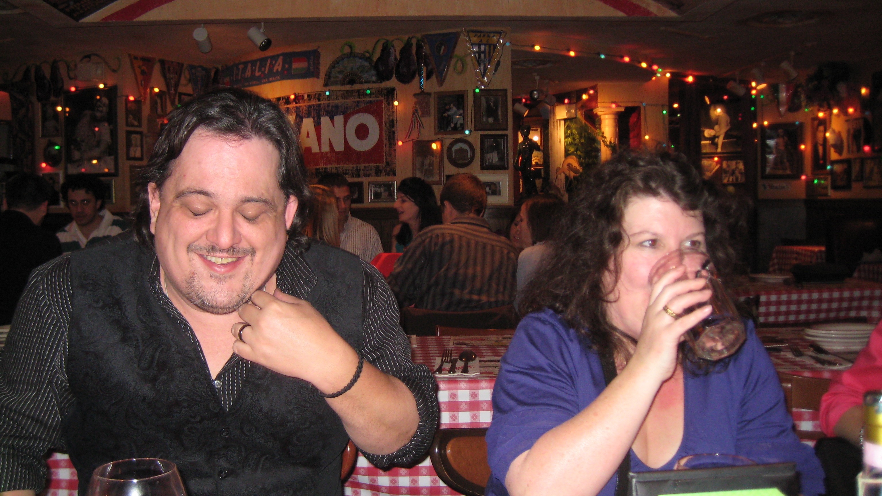 img_02171 <i>Andrew Ian Dodge and his charming wife, Kim.</i>