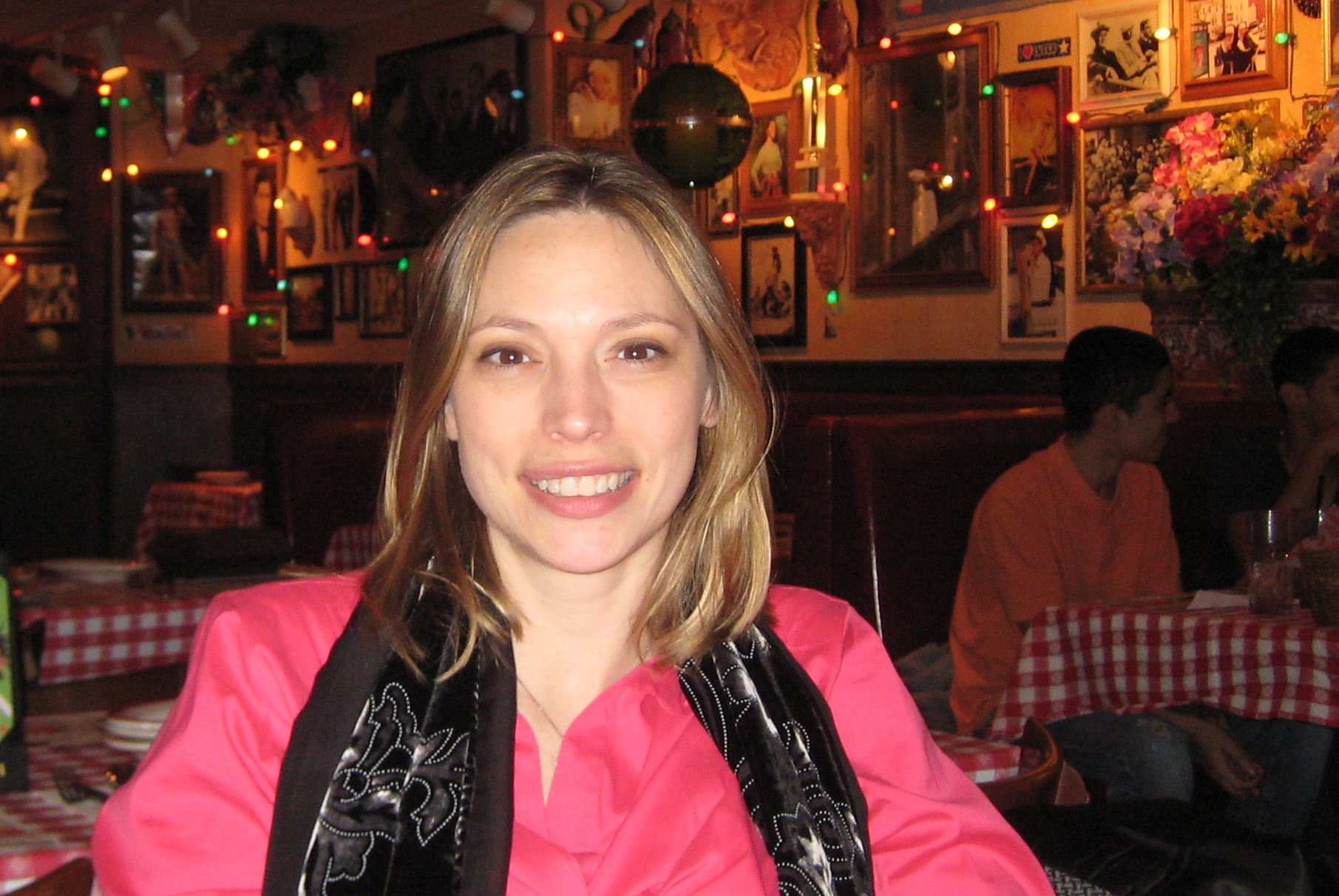 img_0220 <i>Tania Gail, whose virtual birthday it was that night.</i>